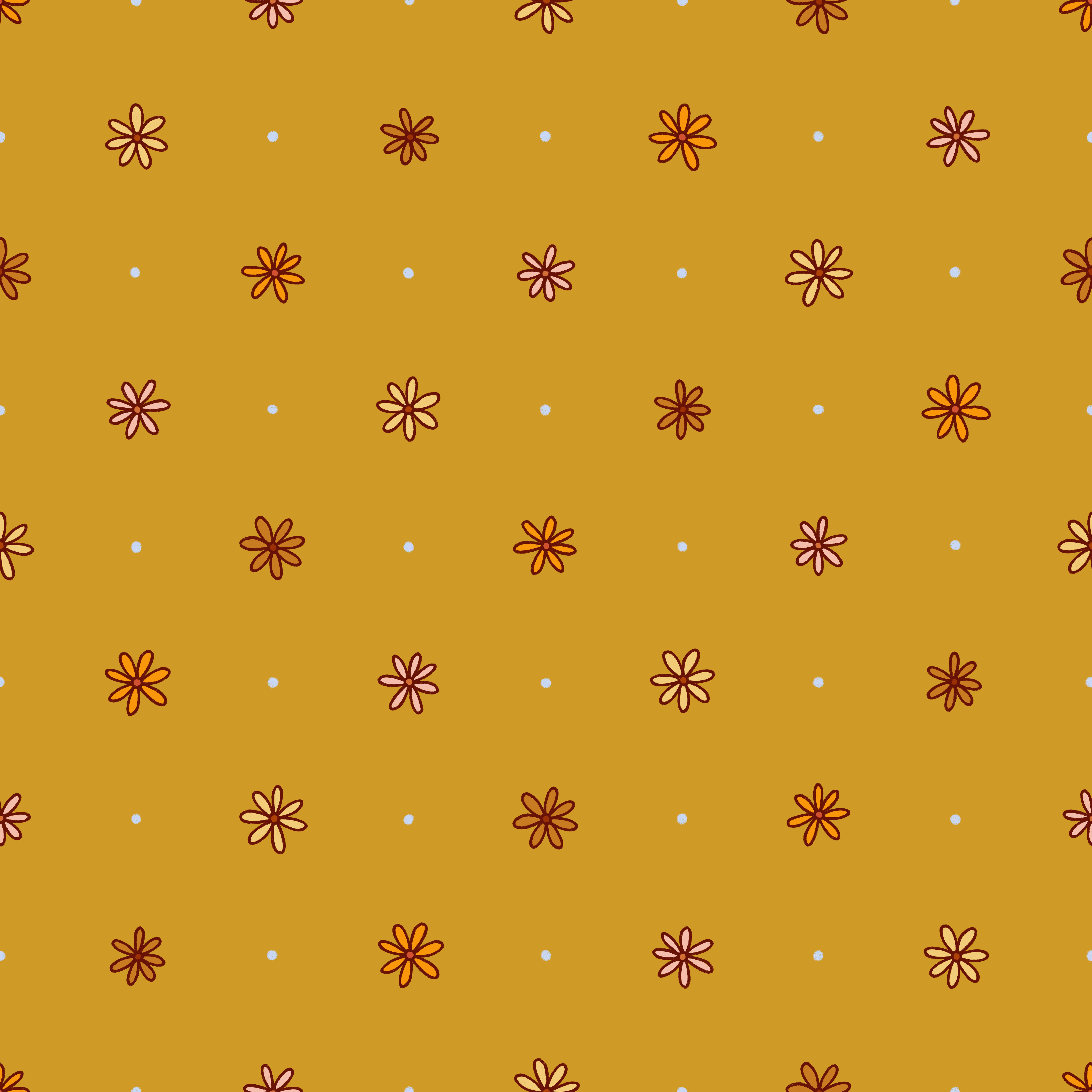 crisp, cozy autumn fall surface pattern collection 